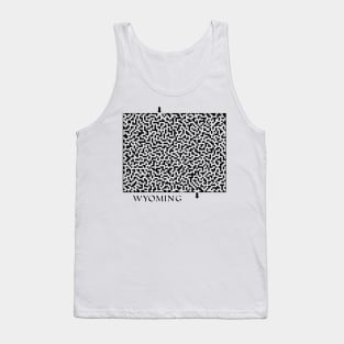 State of Wyoming Maze Tank Top